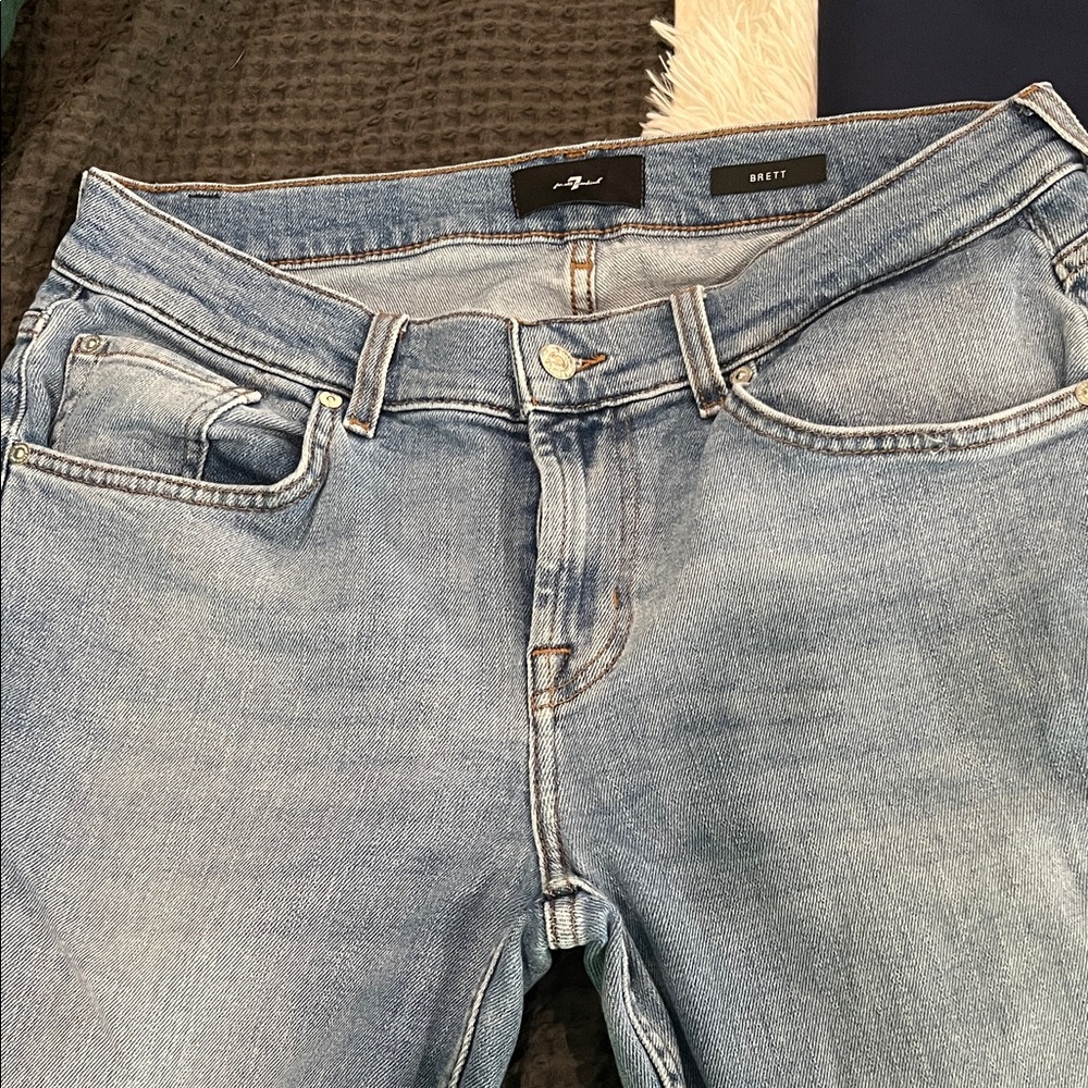 7 For All Mankind Brett Light Denim Jeans
